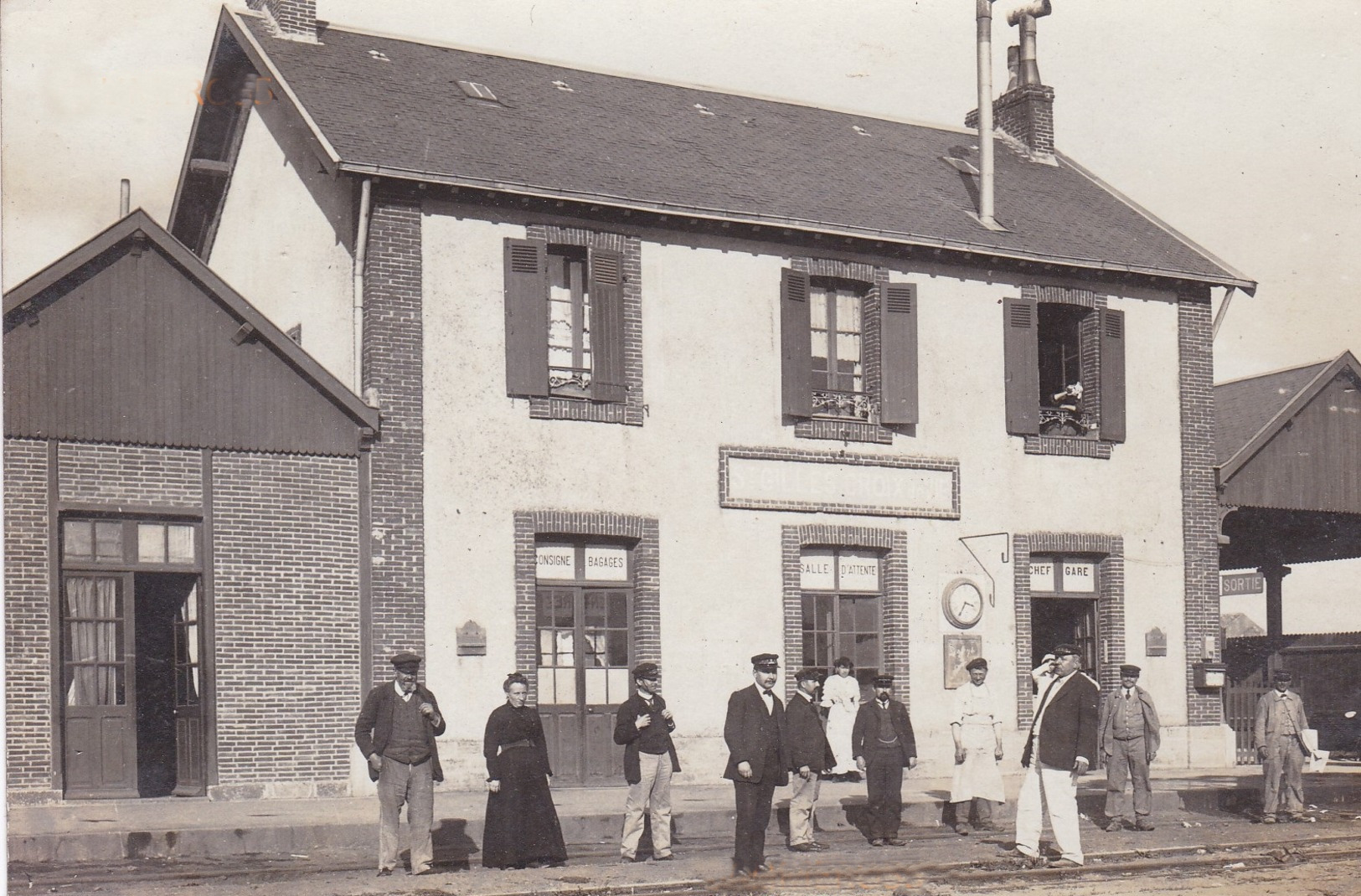 Croix-de-Vie, la gare