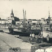 Le port et le quai de St-Gilles-sur-Vie.