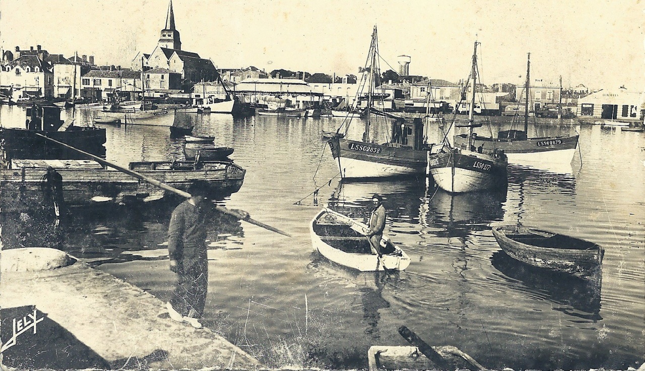 St-Gilles-sur-Vie, le port.