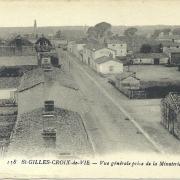 St-Gilles-Croix-de-Vie, vue générale prise de la minoterie.