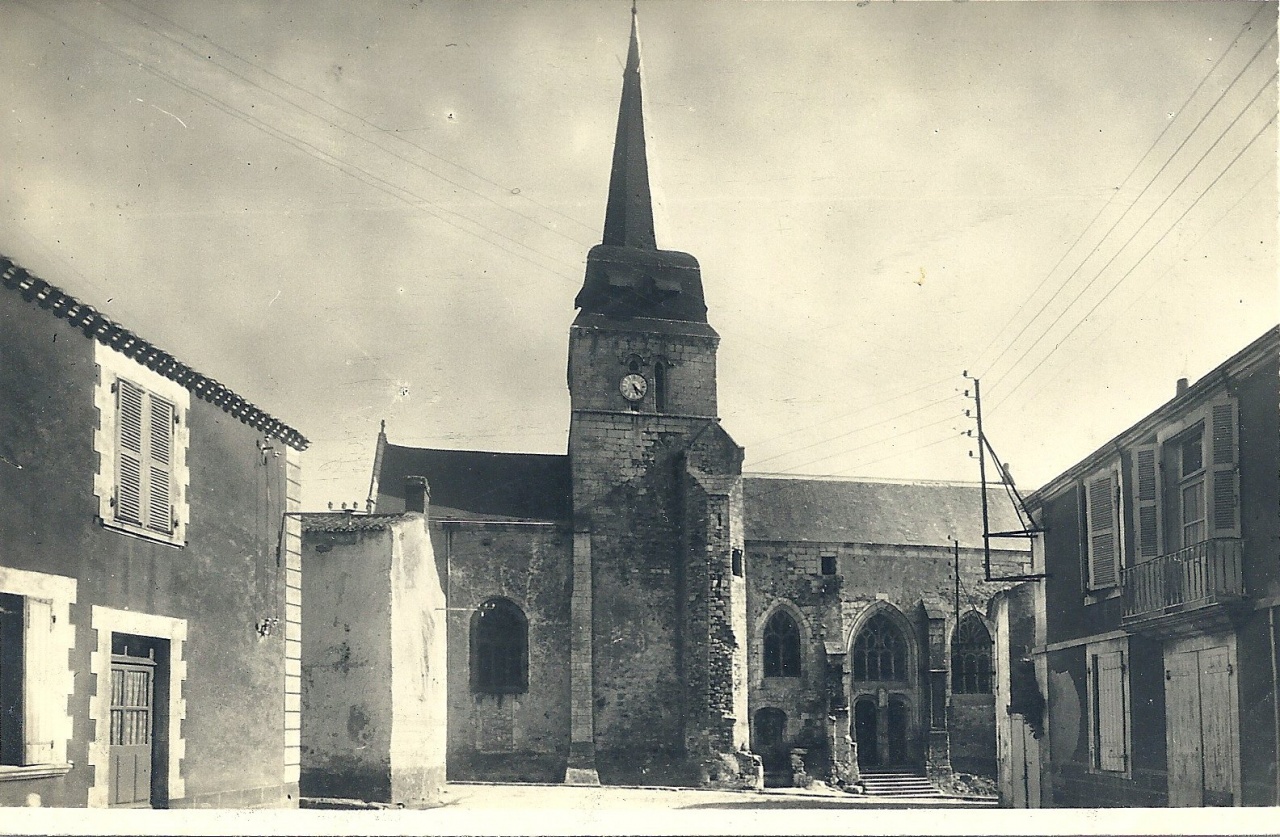 St-Gilles-sur-Vie, l'église.