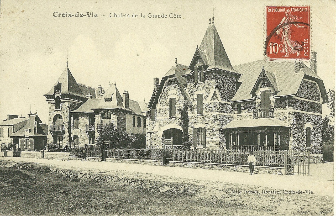 Croix-de-Vie, chalets de la grande côte.