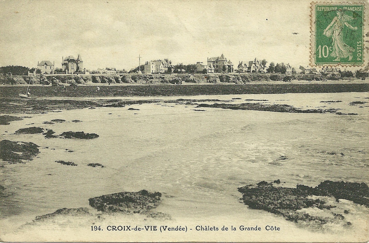 Croix-de-Vie, chalets de la grande côte.