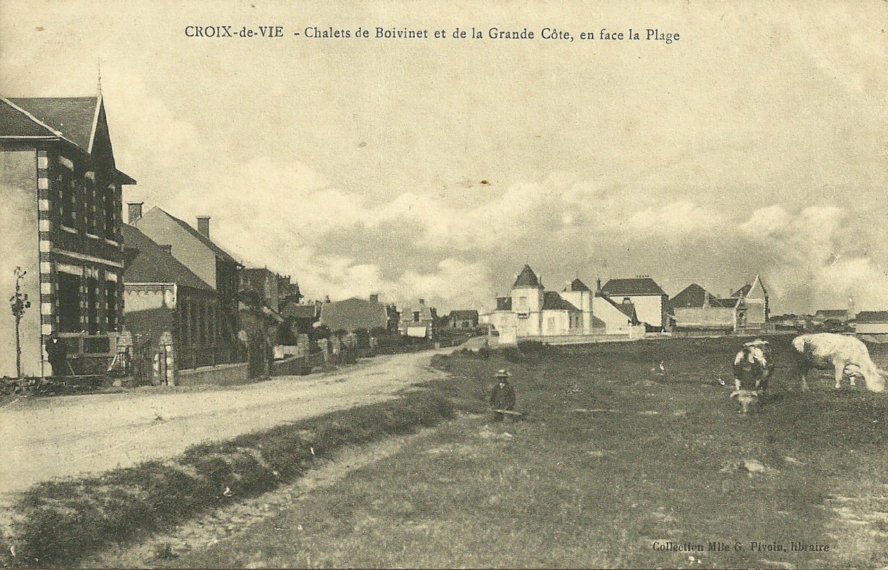 Croix-de-Vie, chalets de Boisvinet et de la grande côte.
