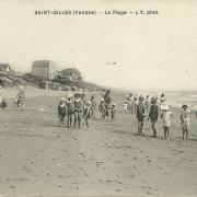 St-Gilles-Croix-de-Vie, la plage.