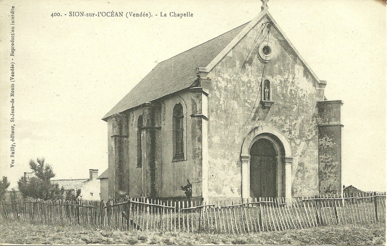 Sion-sur-l'Océan, la chapelle.