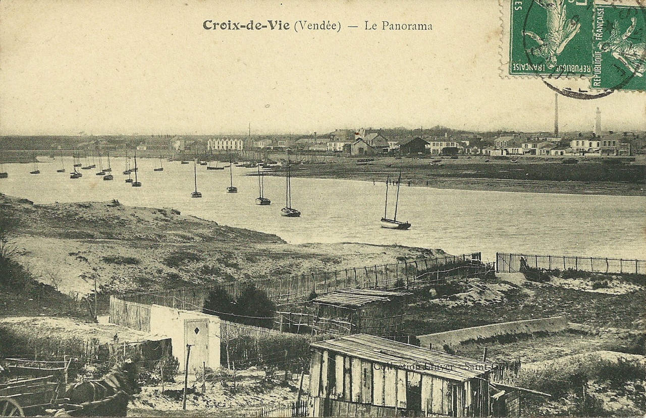 St-Gilles-Croix-de-Vie, le panorama.