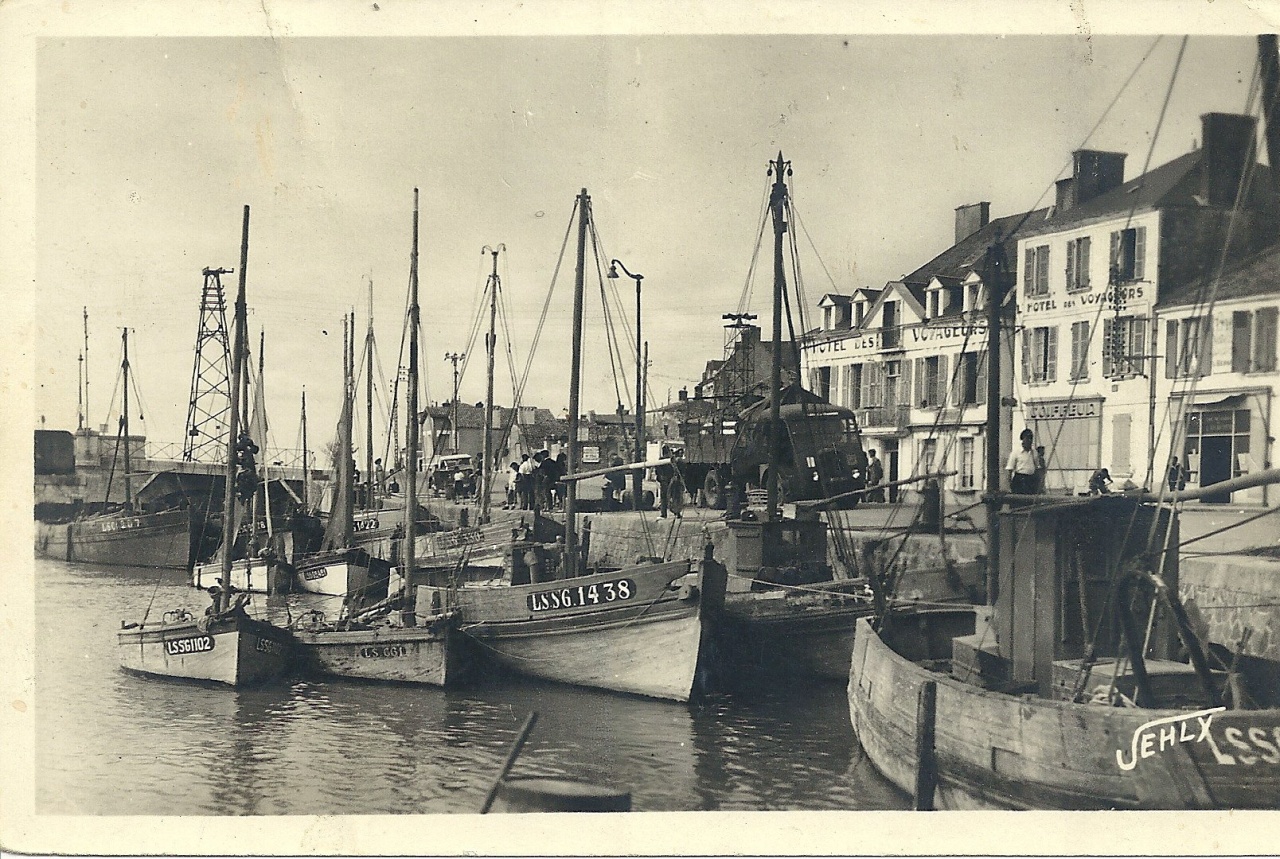 Le port de St-Gilles-sur-Vie.