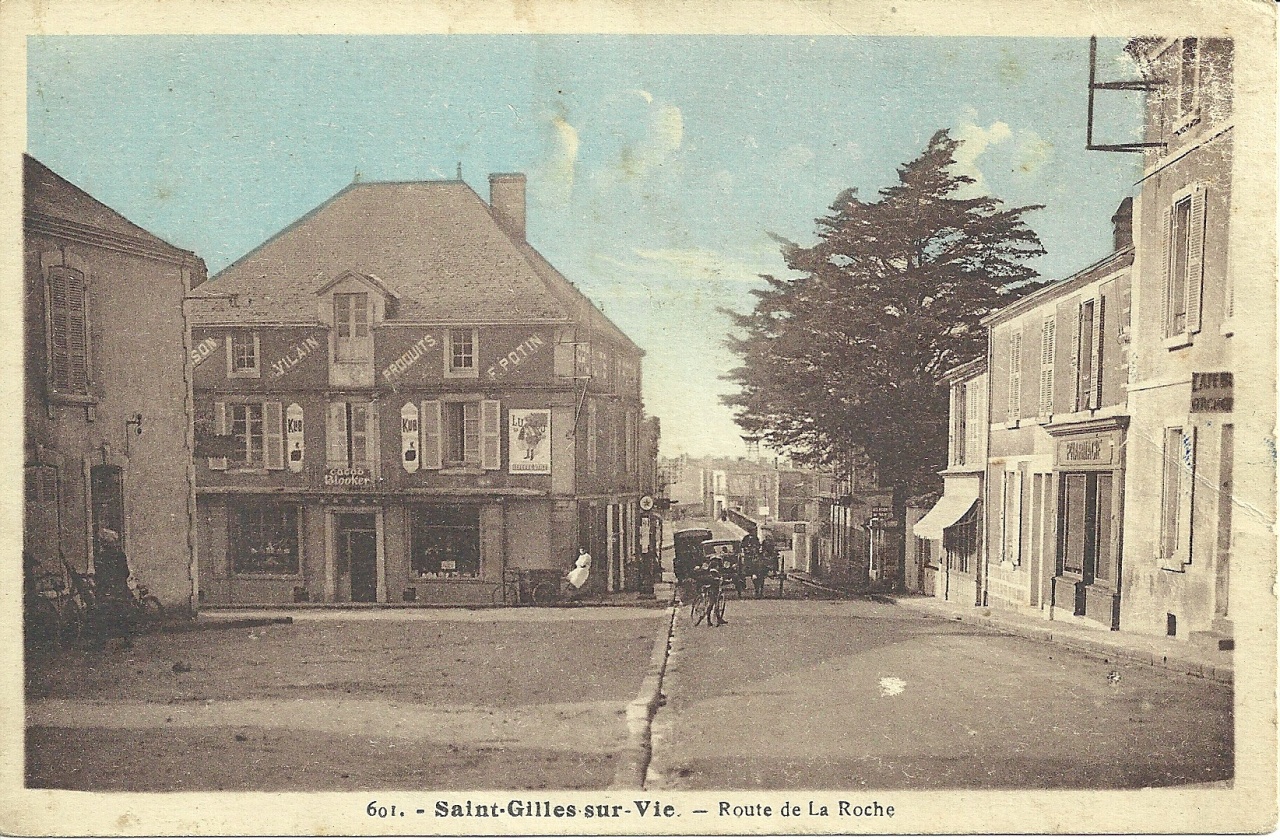 St-Gilles-sur-Vie, route de La Roche.