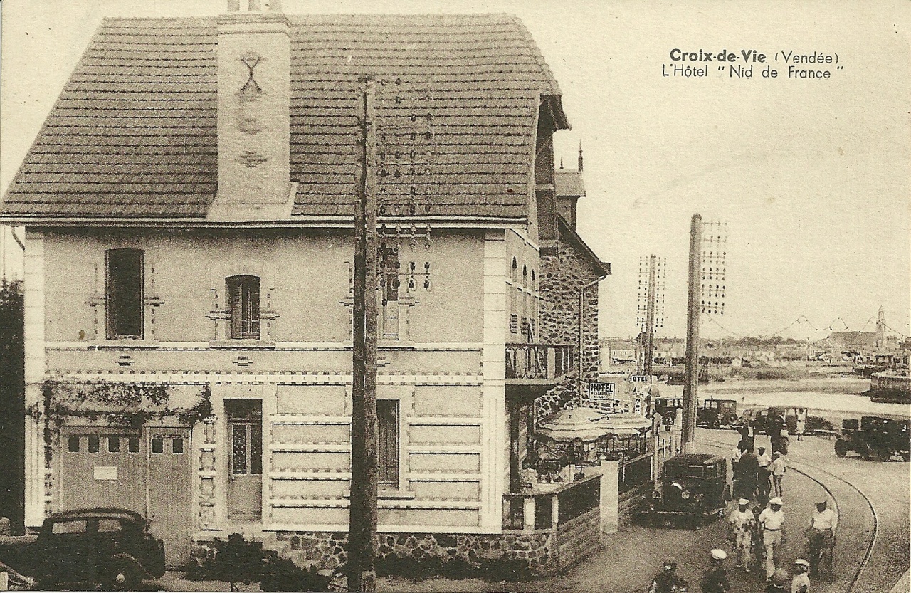 Croix-de-Vie, l'hôtel Nid de France.