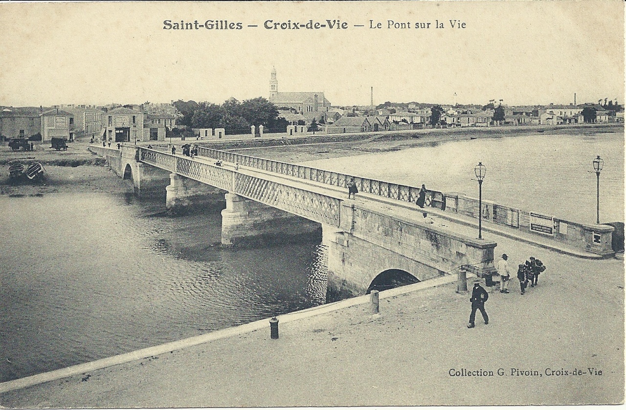 St-Gilles-Croix-de-Vie, le pont sur La Vie.