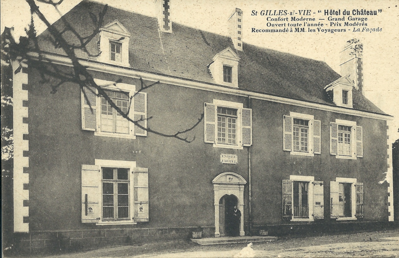 St-Gilles-sur-Vie, hôtel du château.