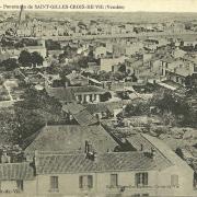 panorama de St-Gilles-Croix-de-Vie.