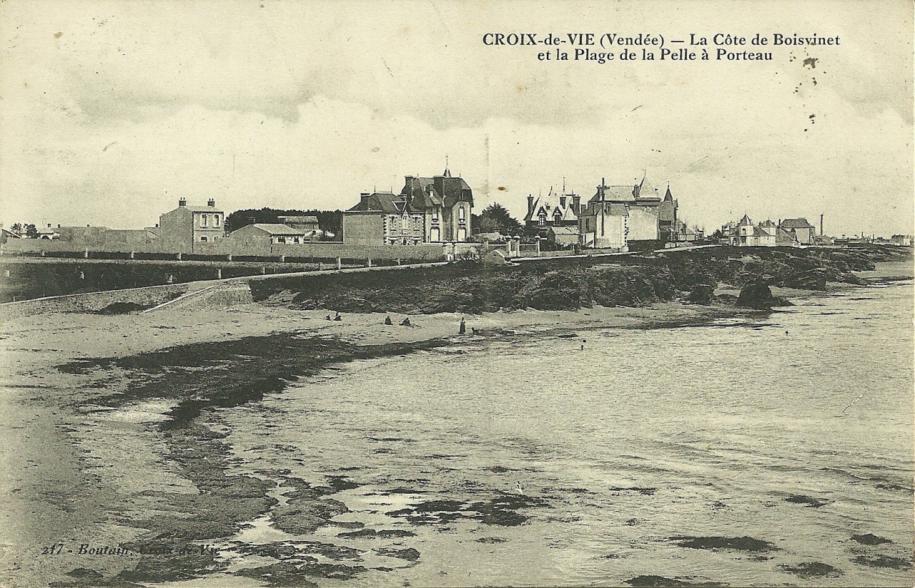 Croix-de-Vie, la côte de Boisvinet.
