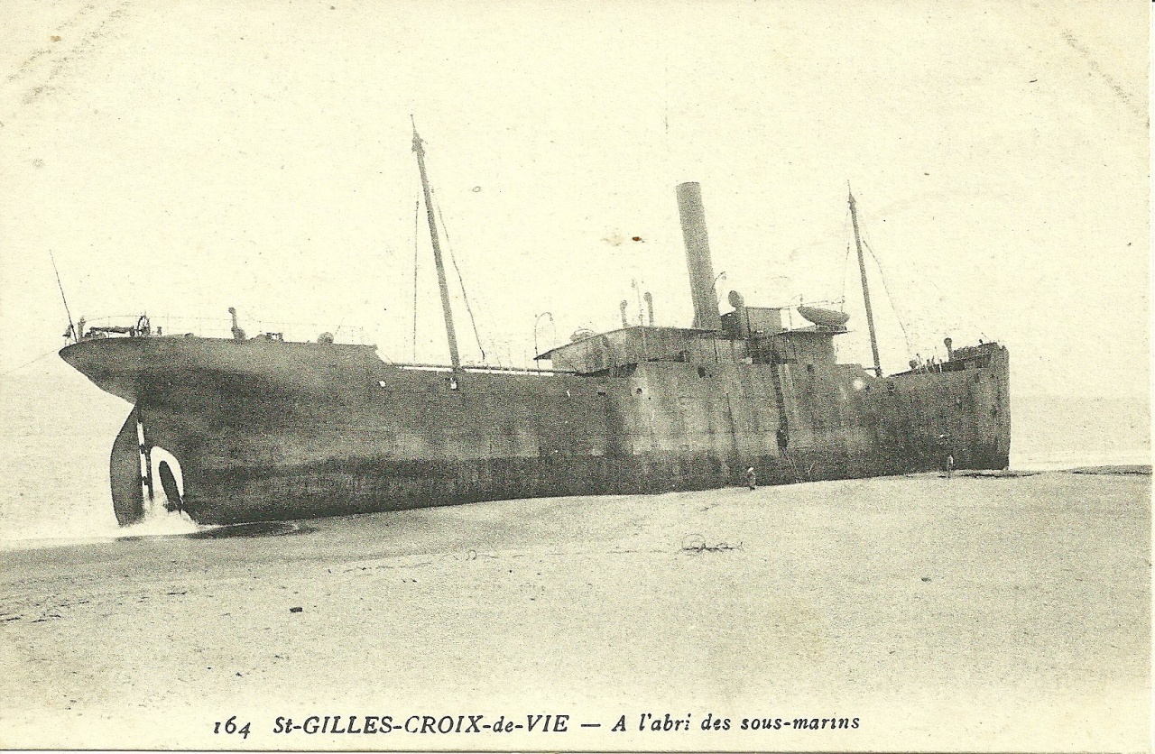 St-Gilles-Croix-deVie, à l'abri des sous-marins.