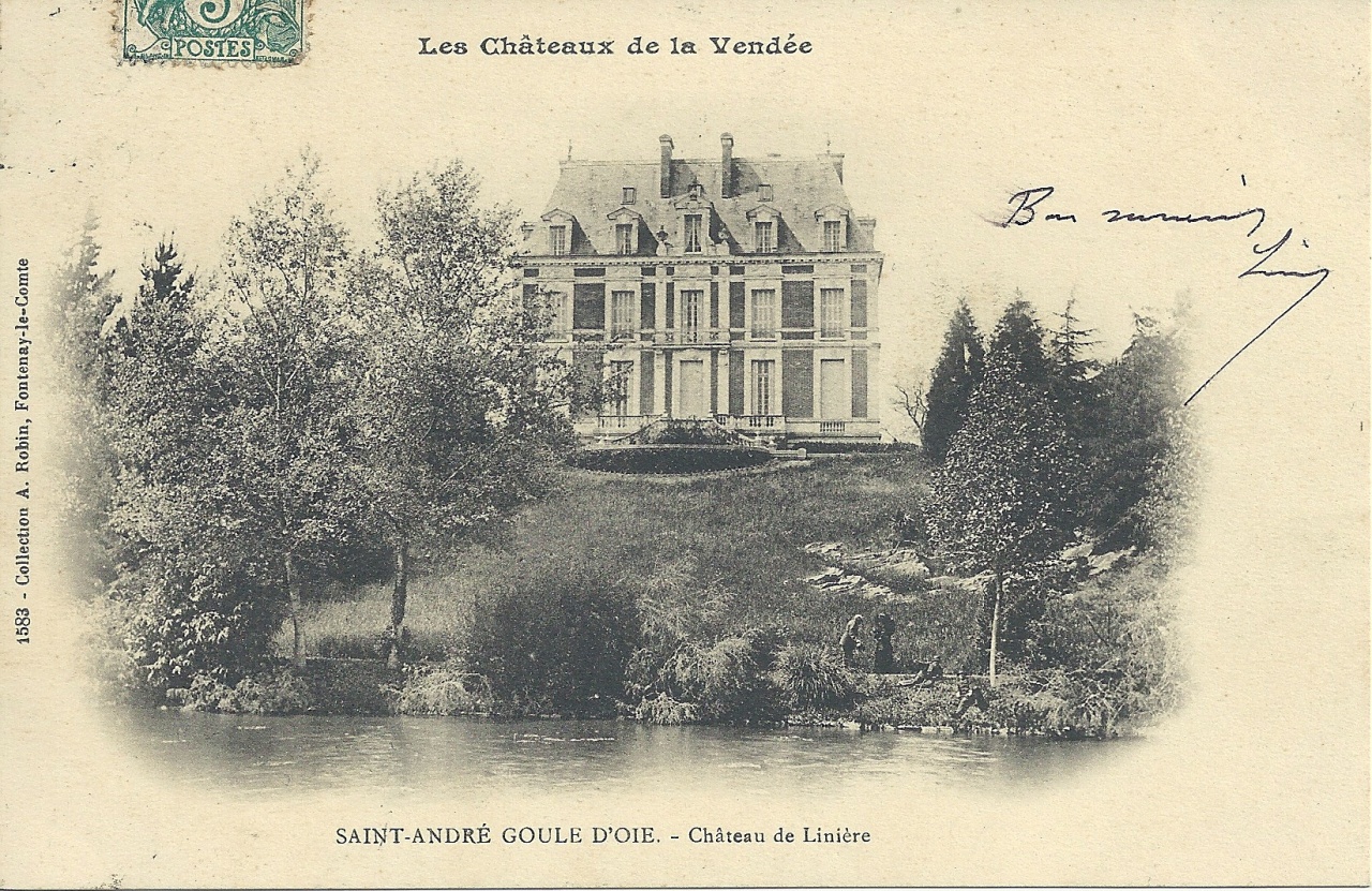 St-André Goule d'Oie, le château de la Linière.