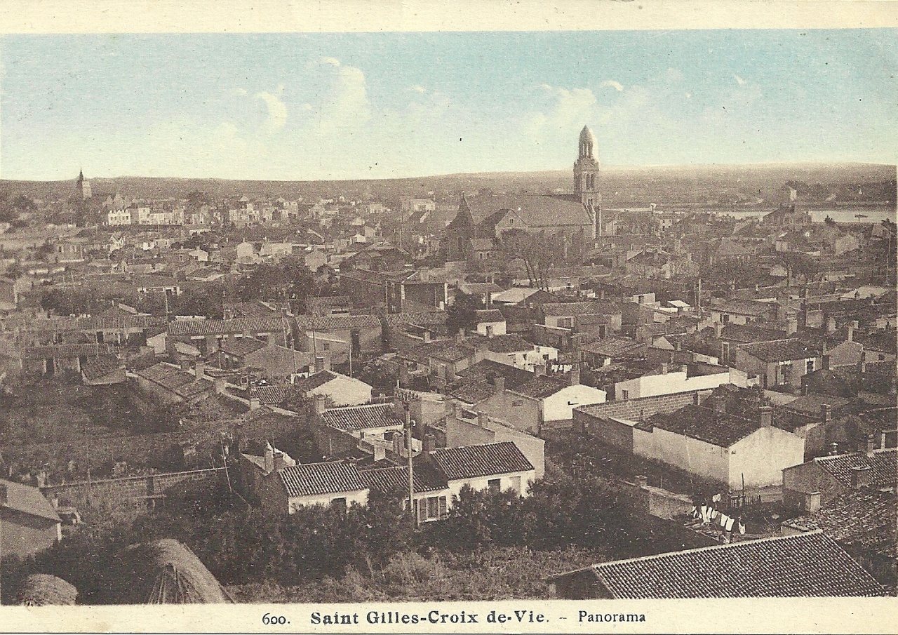 St-Gilles-Croix-de-Vie, panorama.