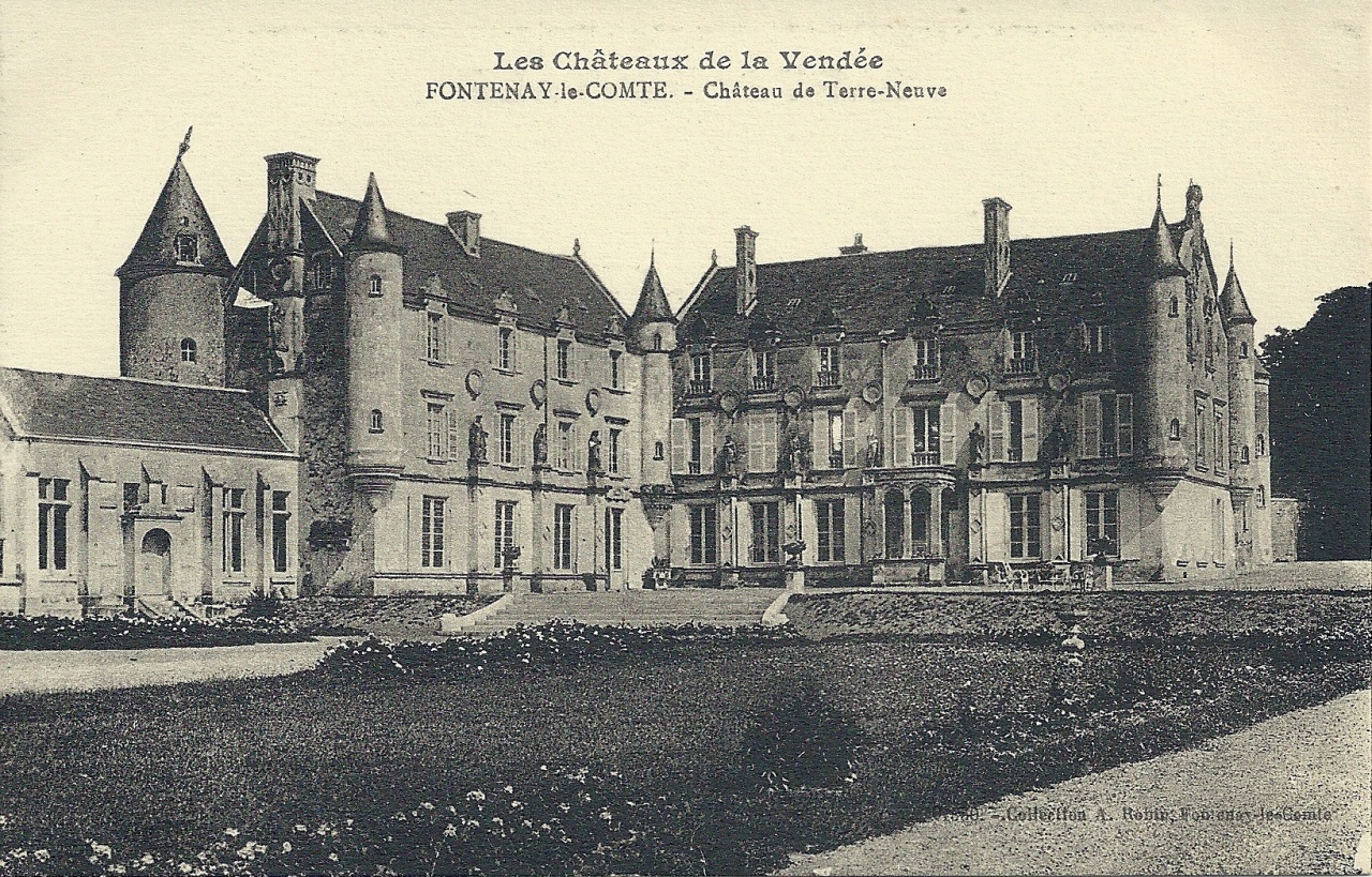 Fontenay-le-Comte, château de Terre-Neuve.