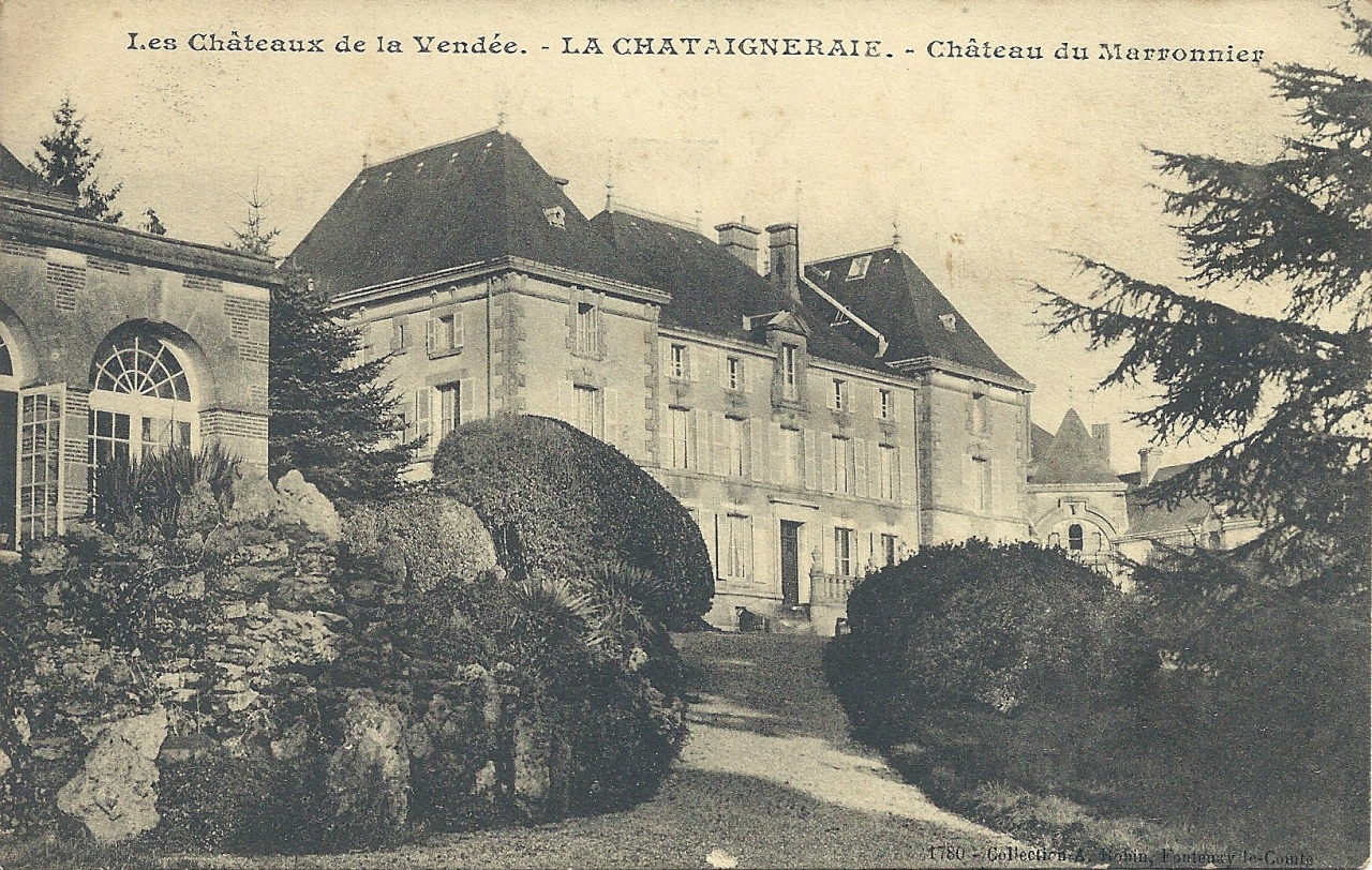La Chataigneraie, le château du Marronnier.