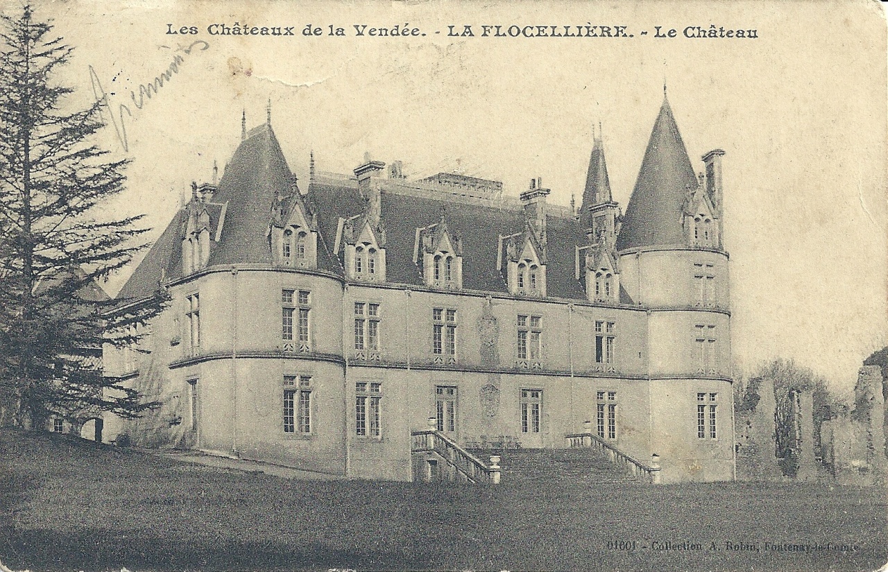 La Flocellière, le château.