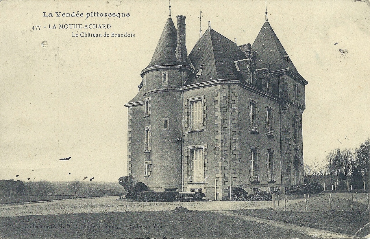 La Mothe-Achard, le château de Brandois.