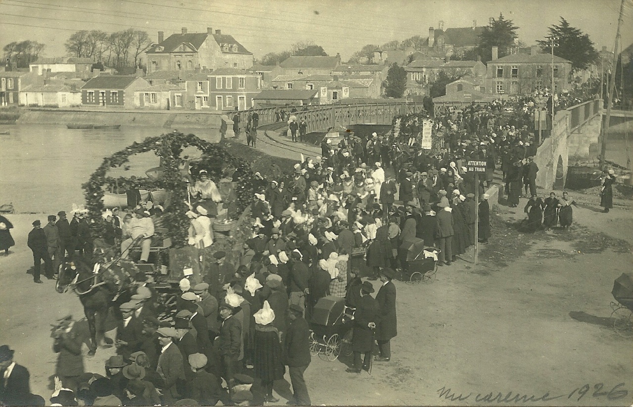 St-Gilles-Croix-de-Vie, mi-carême 1926.