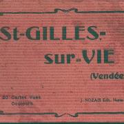 Carnet de 20 vues de St-Gilles-sur-Vie.