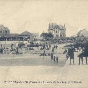 Croix-de-Vie, un coin de la plage et du casino.