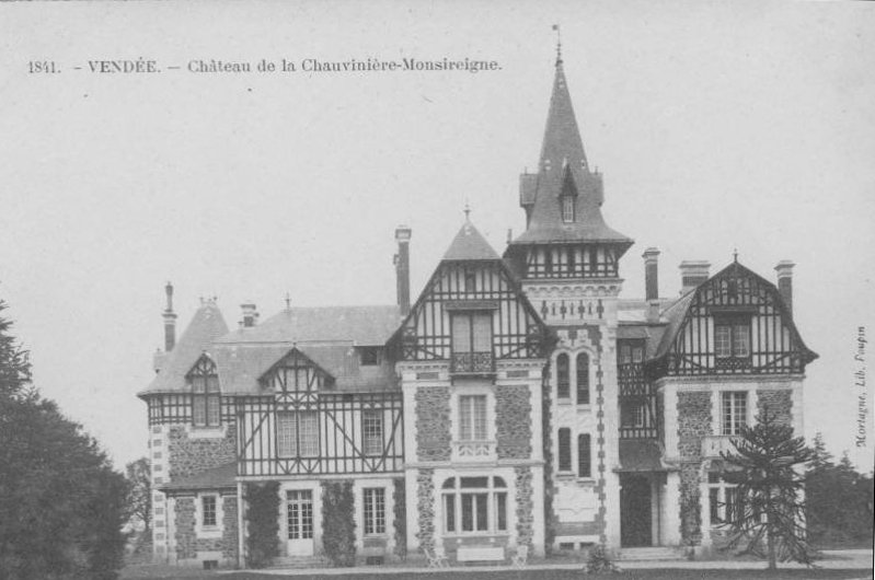 Monsireigne, château de la chauvinière.