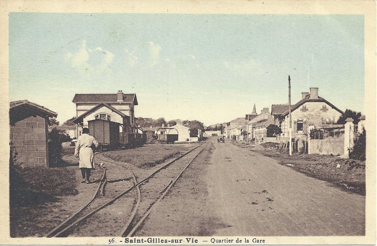 St-Gilles-sur-Vie, quartier de la petite gare.