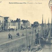 Saint-Gilles-sur-Vie, les quais.