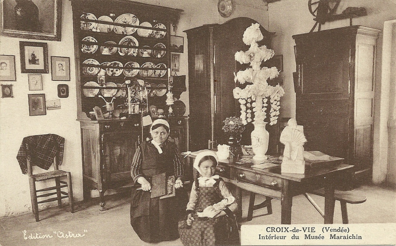 Croix-de-Vie, intérieur du musée maraichin.