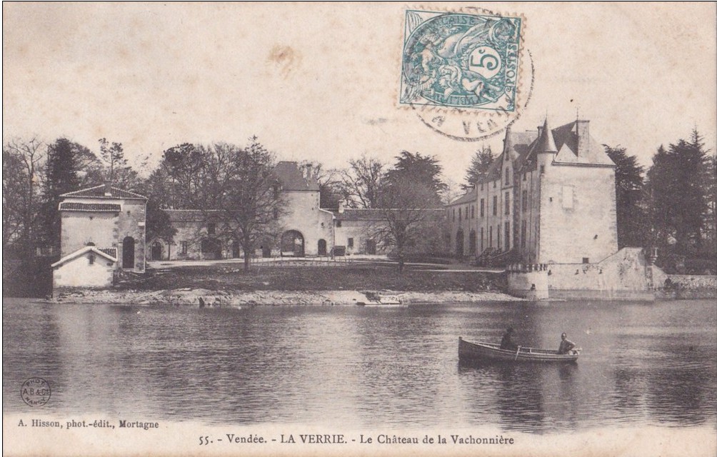La Verrie, le château de la Vachonnière.