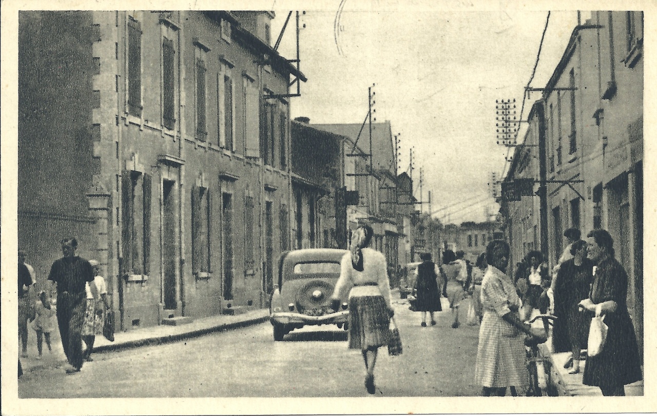 Croix-de-Vie, rue de la Paix (rue piétonne).