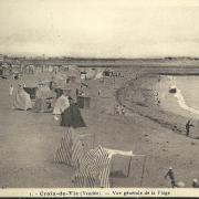 Croix-de-Vie, vue générale de la plage.