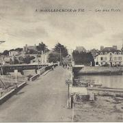 St-Gilles-Croix-de-Vie, les deux ponts.
