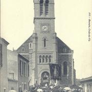 Croix-de-Vie, procession eucharistique de mai 1910.