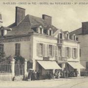 St-Gilles-Croix-de-Vie, hôtel des Voyageurs, Mme Huteau Propriétaire.