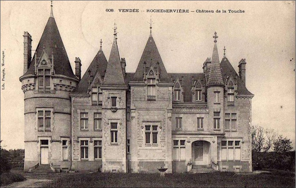 La Rocheservière, le château de la Touche.