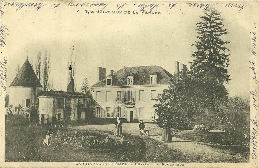 La Chapelle Thémer, château du Fougeroux.