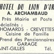 Archambaud Hôtel du Lion d'Or (2)
