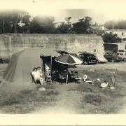 St-Gilles-sur-Vie, camping en 1960.