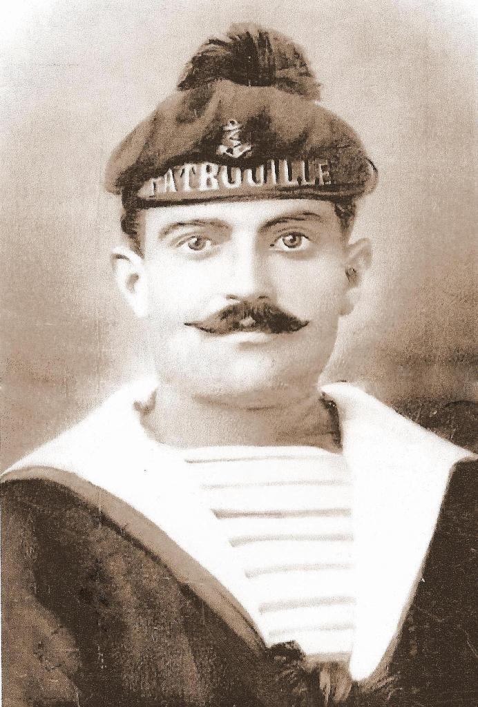 St-Gilles-sur-Vie, Marcel Pénard, militaire dans la Marine.