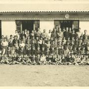 St-Gilles-sur-Vie, colonie à l'école maritime en 1952.