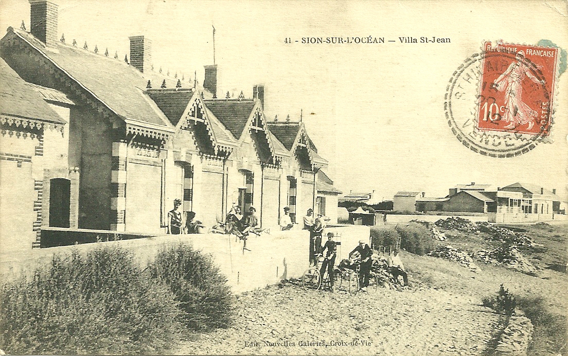 Sion-sur-L'Océan, villa St-Jean.