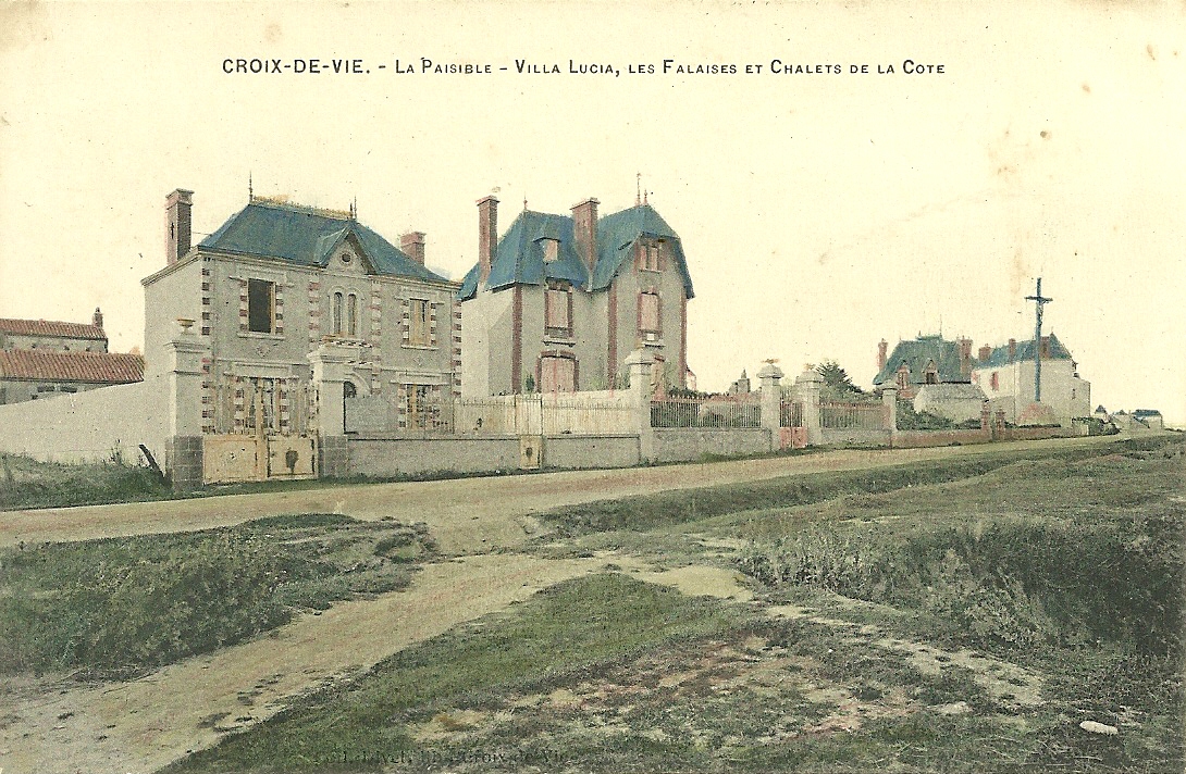 Croix-de-Vie, La Paisible, Lucia, Les Falaises.