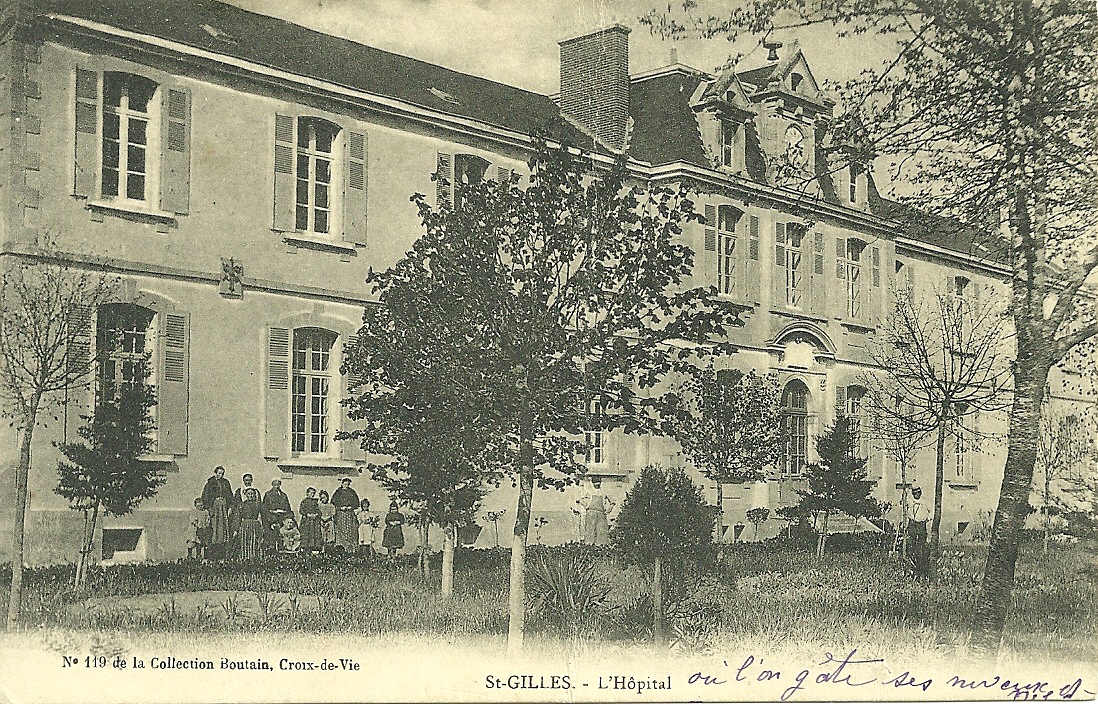 St-Gilles-sur-Vie, l'hôpital.