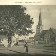 Croix-de-Vie, l'église avant 1880.