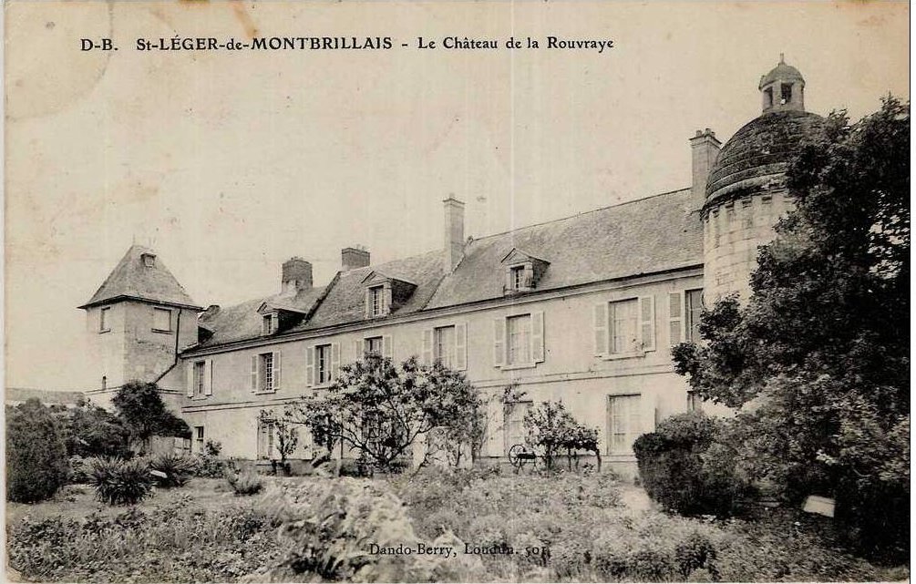 St-Léger-de-Montbrillais, le château de la Rouvraye.