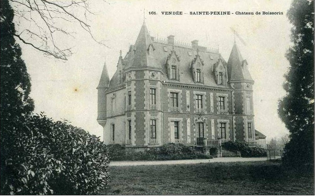 Ste Pexine, château de Boissorin.